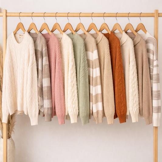 10 Pack Trendy Women Sweaters Reseller Lot