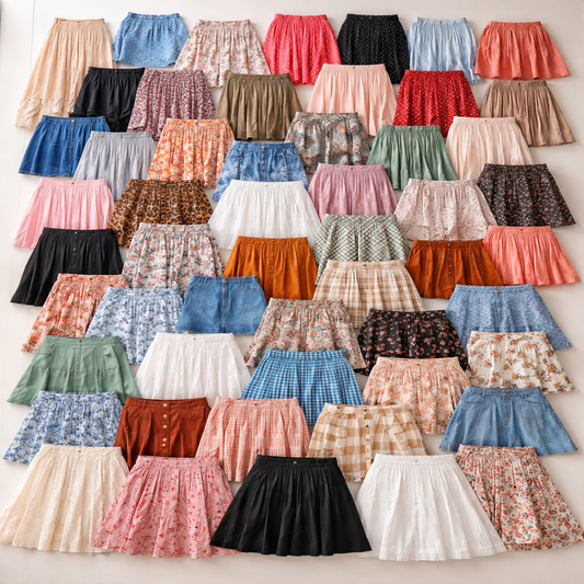 50 Piece Women’s Skirt Bundle – Mixed Styles